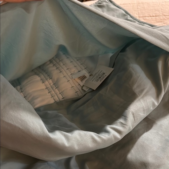 NWT Threshold Blue Quilted Bedding I have 2 king shams sold together - Picture 7 of 7